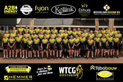 Nieuwe foto voor de sponsoren - WTCG